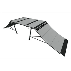 Freshpark Double Quarter Pipe Box Skateboard Ramp