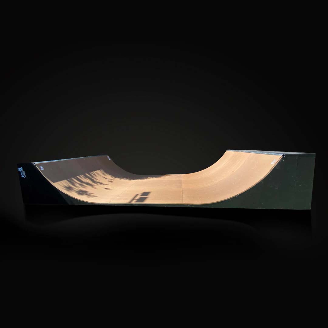 4' x 12' Mini Half Pipe Skateboard Ramp by Keen Ramps
