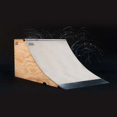 (TWO) 3' x 4' Quarter Pipe Skateboard Ramps by Keen Ramps