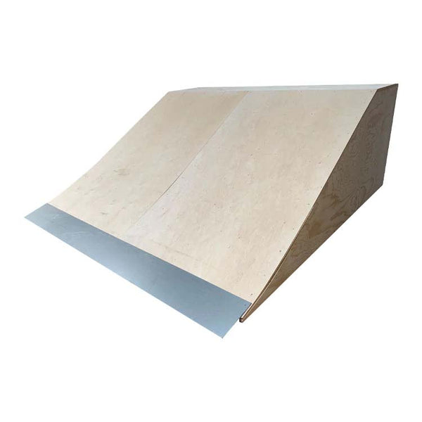 3ft x 8ft Banked Skateboard Ramp by OC Ramps – SkateBoardRamp