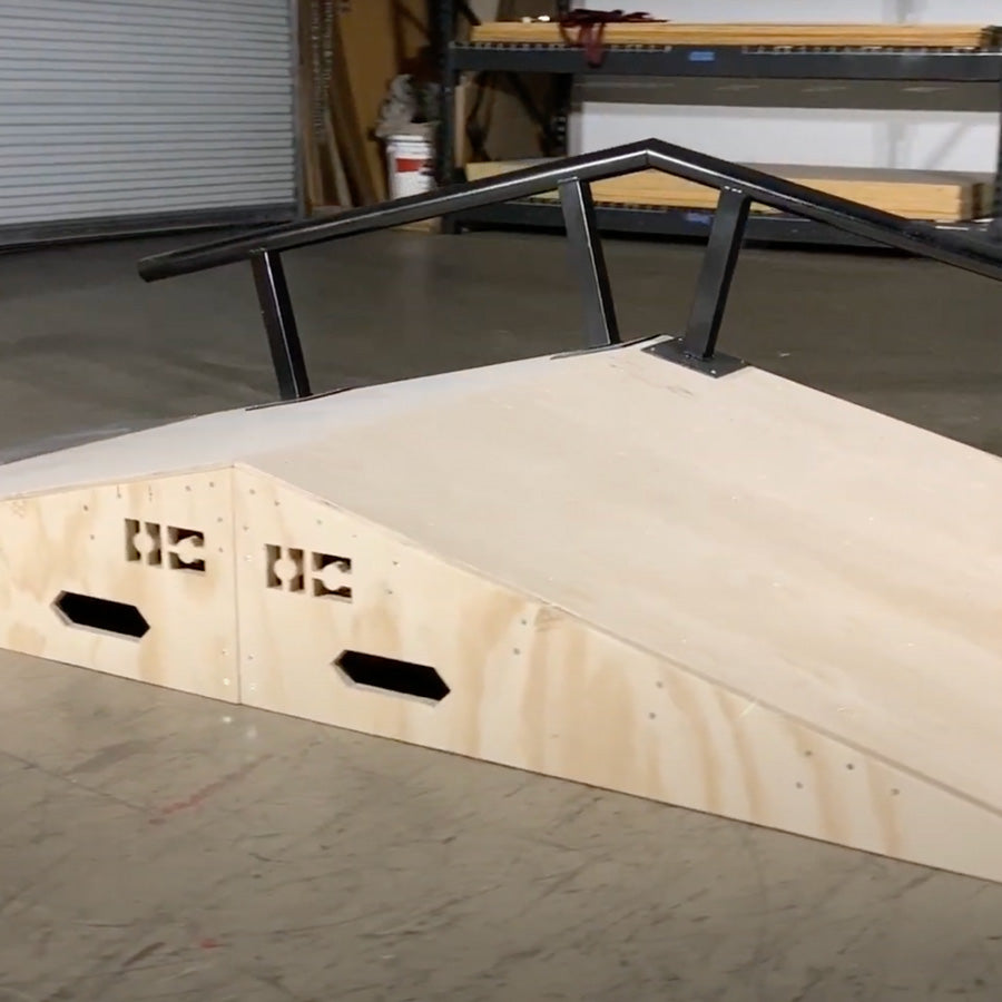 Skate Ramps And Rails