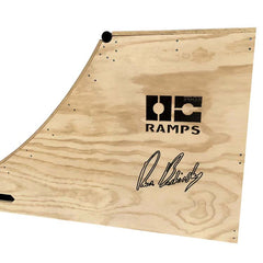 Dave & Cody 8ft Quarter Pipe Skateboard Ramp by OC Ramps