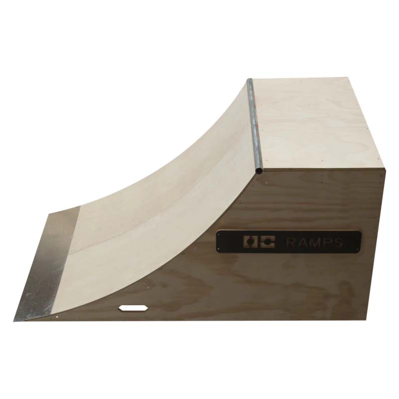 (TWO) 3ft x 4ft Quarter Pipe Skateboard Ramps by OC Ramps