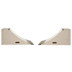 (TWO) 2ft x 3ft Quarter Pipe Skateboard Ramp by OC Ramps
