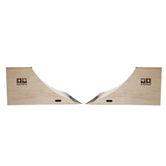 (TWO) 3ft x 8ft Quarter Pipe Skateboard Ramps by OC Ramps
