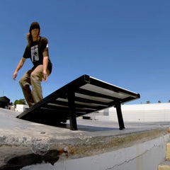 4ft Transforming Skateboard Ramp Launch Pad by Transformer Rails and Keen Ramps