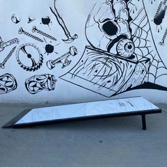 6ft Transforming Skateboard Ramp Launch Pad by Transformer Rails and Keen Ramps
